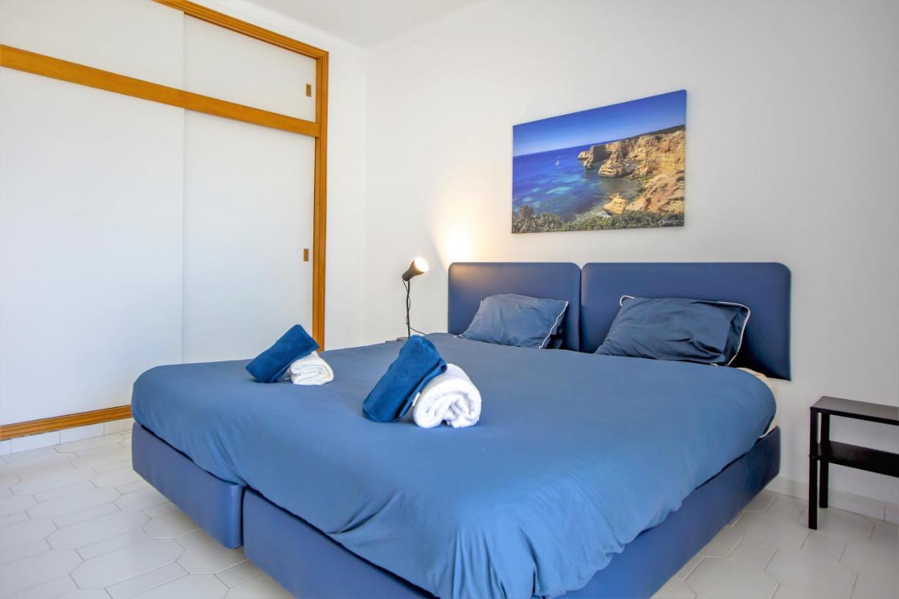 Sea View Apartment - 3 Swimming Pool & Fitness Albufeira Dış mekan fotoğraf